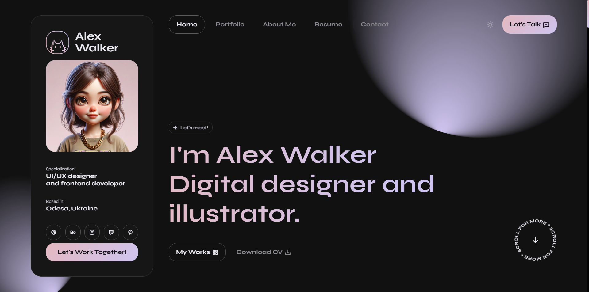Braxton - Personal Portfolio & Resume HTML Template