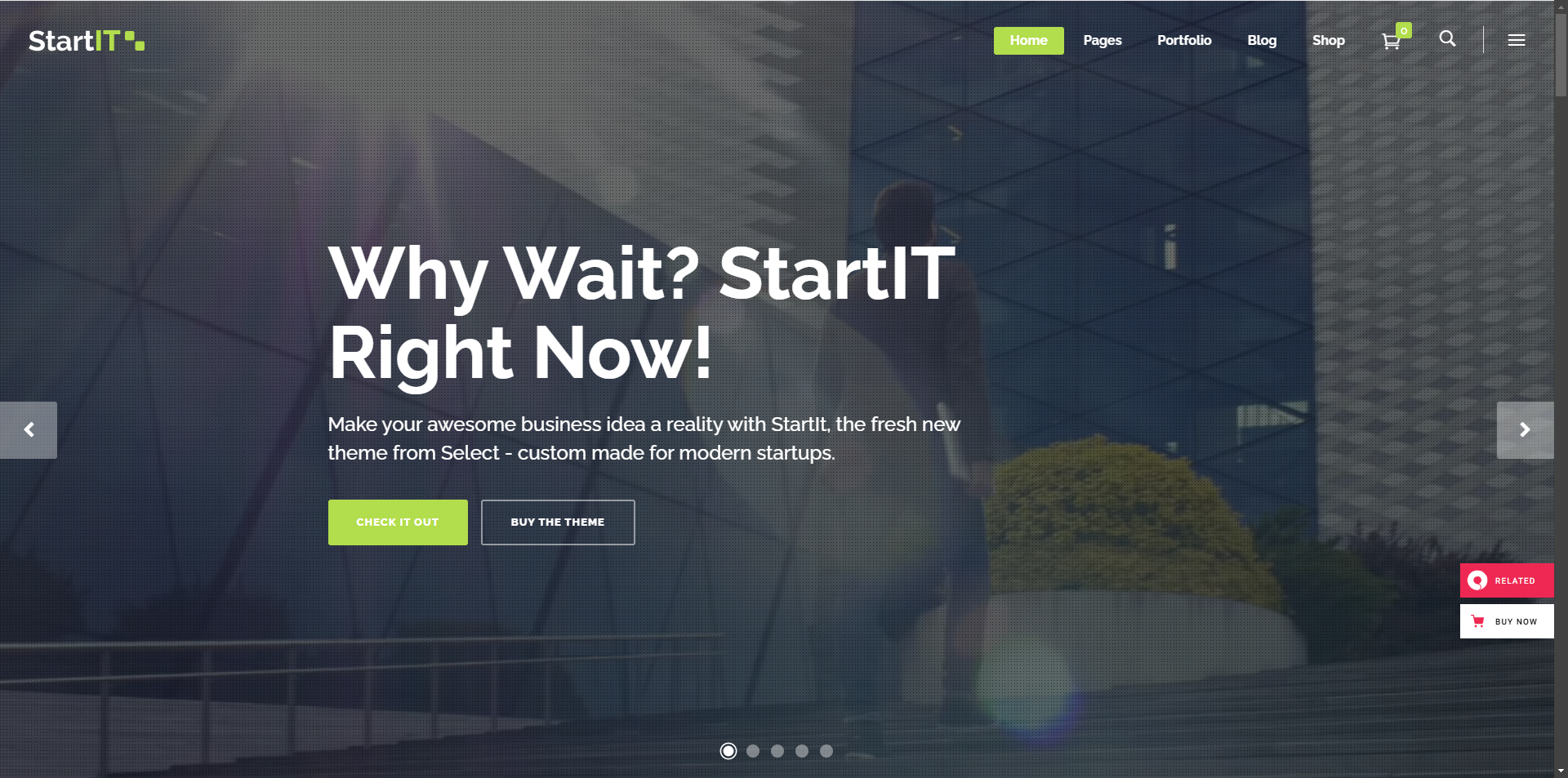 StartP - IT & Corporate Business Template